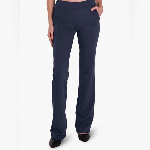Safort Navy Women's Tailored Pants. XXL - Picture 2 of 9